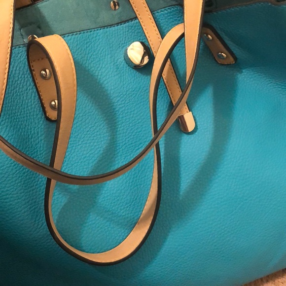 Blue shoulder bag - Picture 6 of 7